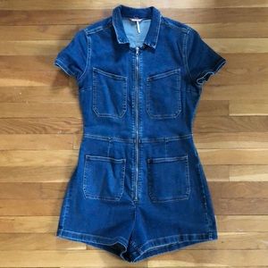 Free People CRVY Lennox Shortsuit